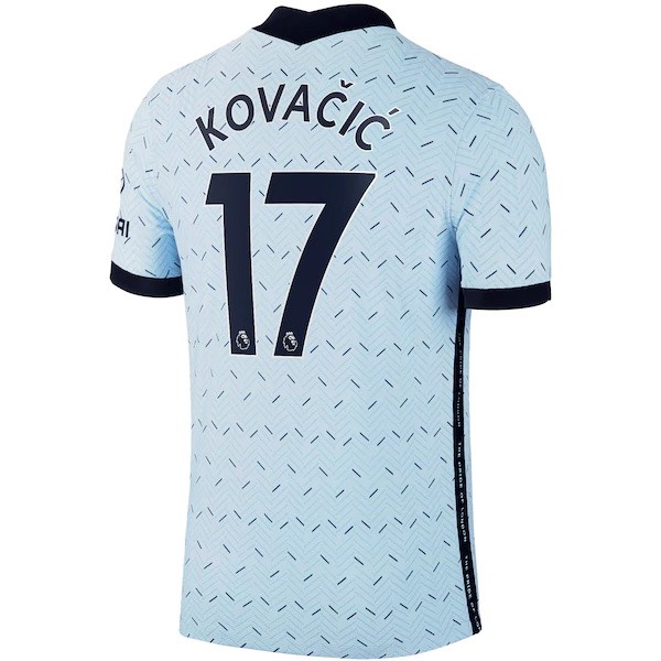 Camiseta Chelsea NO.17 Kovacic 2ª 2020-2021 Azul